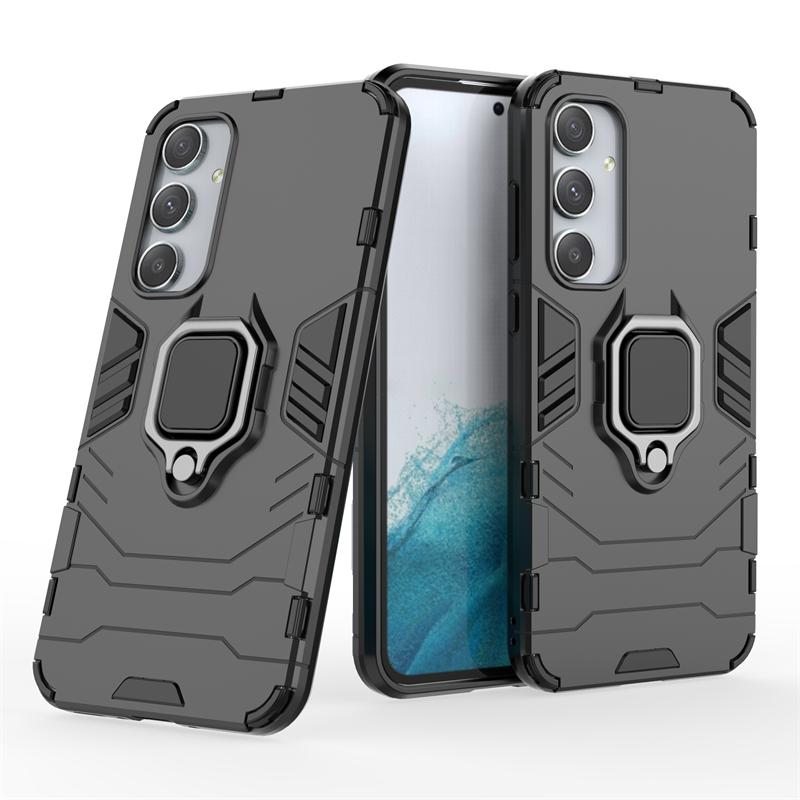 Kickstand Case For Samsung Galaxy A15 A25 A35 A55 5G A05 A05S A14 A24 A34 A54 A13 A33 A53 Cover With Ring Holder Fundas Coque