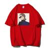 Shellsuning Personality Women 100% Cotton Printing T-shirt Summer New Oversized O-neck Short Basic Tees Female Fashion Streetwear Harsuku Tops