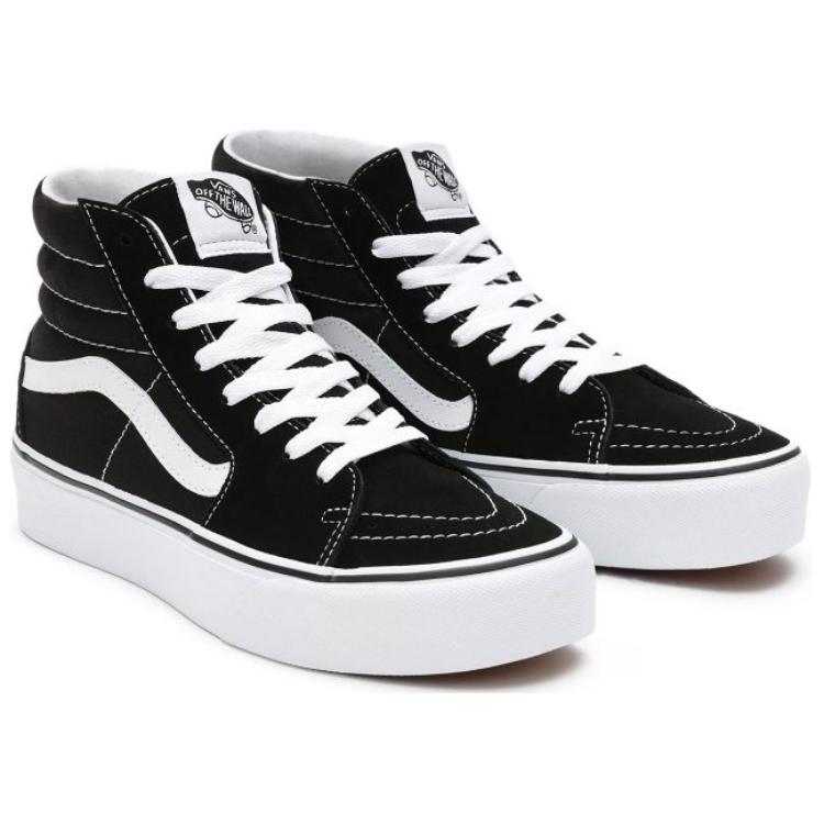 Vans Sk8-Hi Platform 2.0 Trendy Sport Hoge Top Skate Schoenen Dames sneaker Zwart VN0A3TKN6BT1