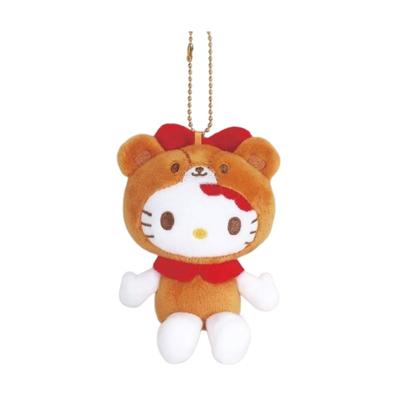 Nakajima Corporation Hello Kitty Mascot Collection Tiny Chum Transformation Brown H11 X X 198990-24 W8.5 D4.5cm