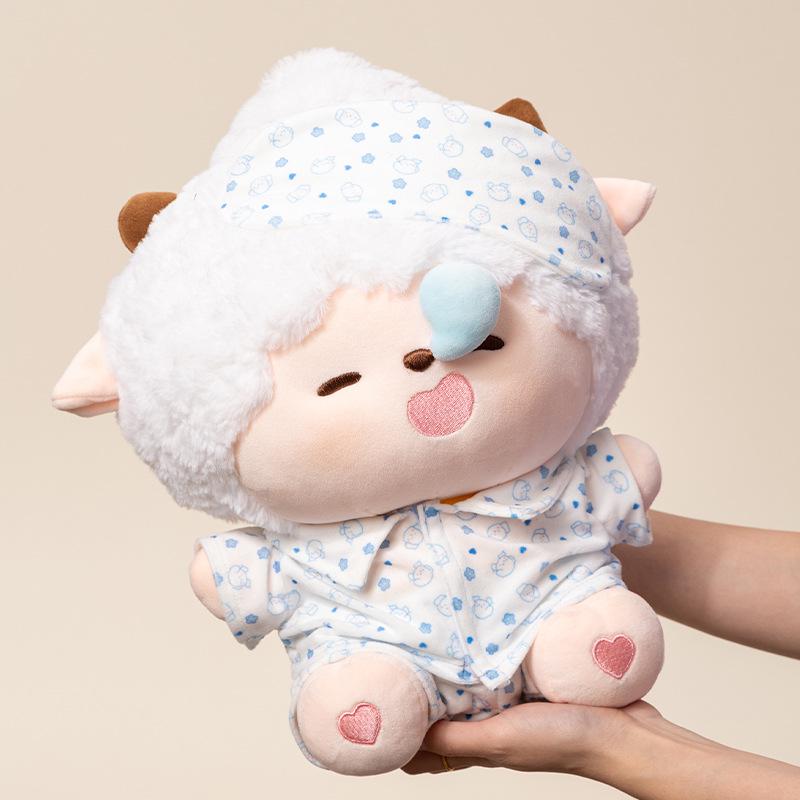 Angenehme Ziege & Großer Großer Wolf Pyjama Serie Faule Ziege Plüschtier Geschenk
