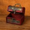 Small Size Wooden Jewelry Box Classical Keepsake Case Retro Trinket Chest  Cosmetics Sorting