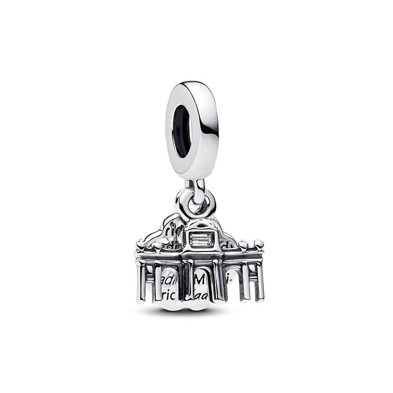 Copper Colorful Air Balloon Pendant Charm Beads Fits 3Mm Bracelets Necklace Women Luxury Diy Jewelry Gift