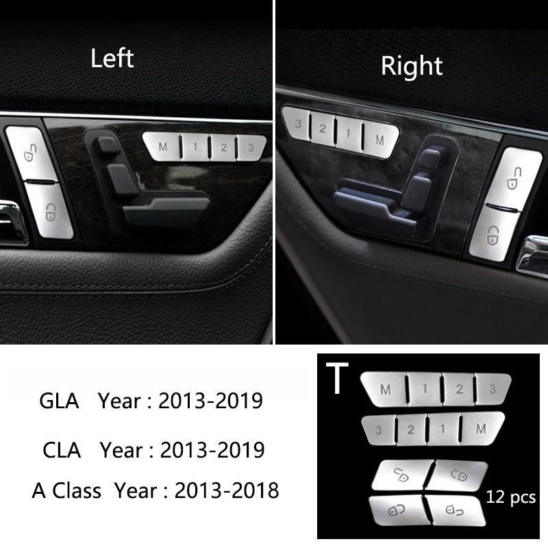 Für Mercedes Benz A-Klasse CLA GLA W176 C117 Auto Mittelkonsole Aschenbecher Schalthebelbox Getränkehalter Abdeckung Zierleiste Rahmen