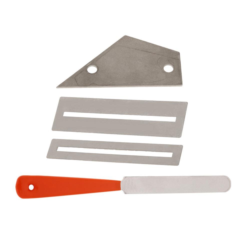 Metal Fret Crowning File Silver Guitar File Set Professional Fret Repair Kit For Guitar Repair