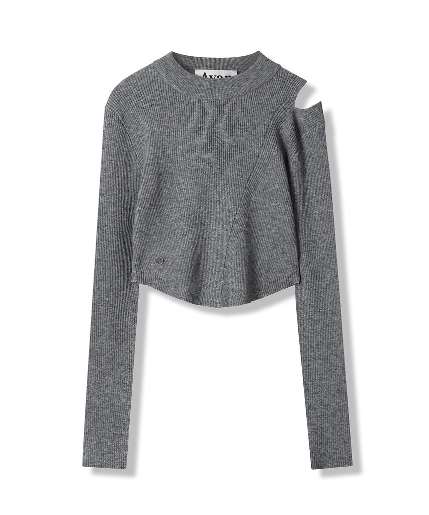 AVANDRESS Tati Hole Round Knit Melange