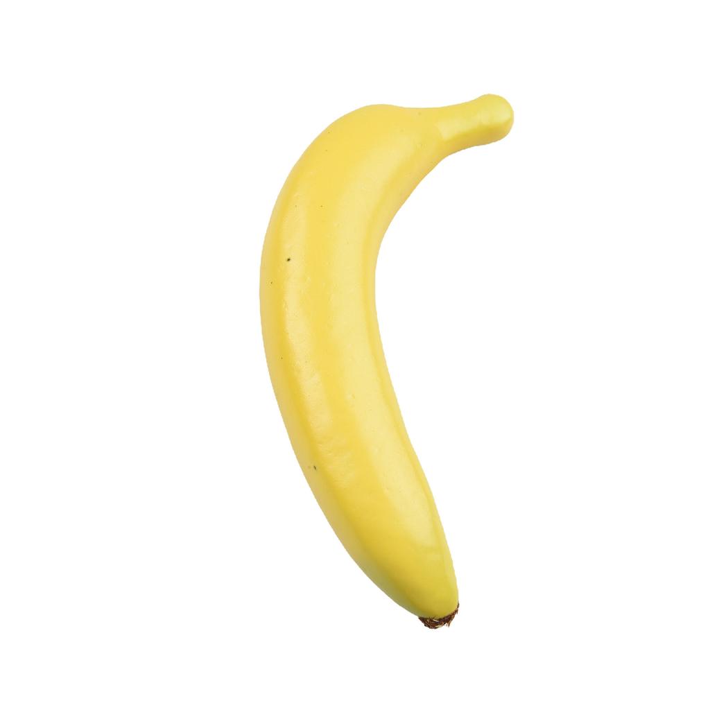 Yellow Artificial Banana Fake Fruit Foam Plastic Model