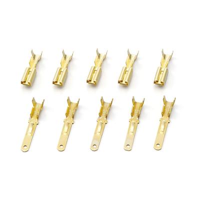 Daytona 96160 Motorcycle Flat Terminal Set, 110 Type, Set of 5