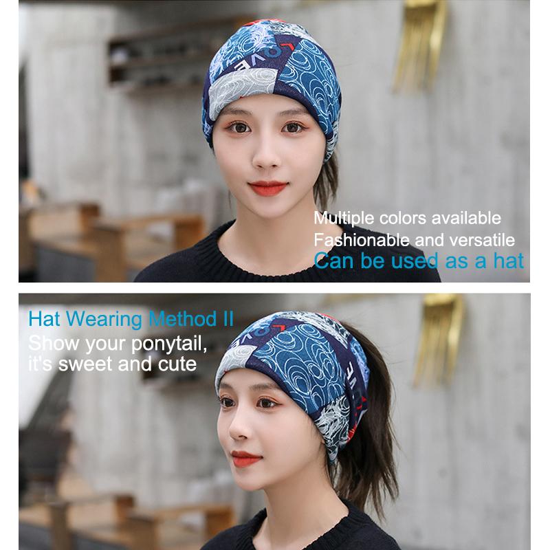 Winter Frauen Hüte Kappe Turban Rohr Bandana Stirnband Outdoor Kopf Gesicht Wärmer Kragen Kopfbedeckungen Kopftuch