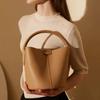 Trendy Designer Handbag and Wallet Hifashion Leather Women's Bucket Shoulder Crossbody Bag