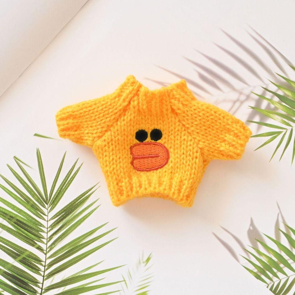 Mehrere Stile Puppenpullover Mode Warme Oberteile für 10cm Baumwollpuppe/für Idol-Puppen