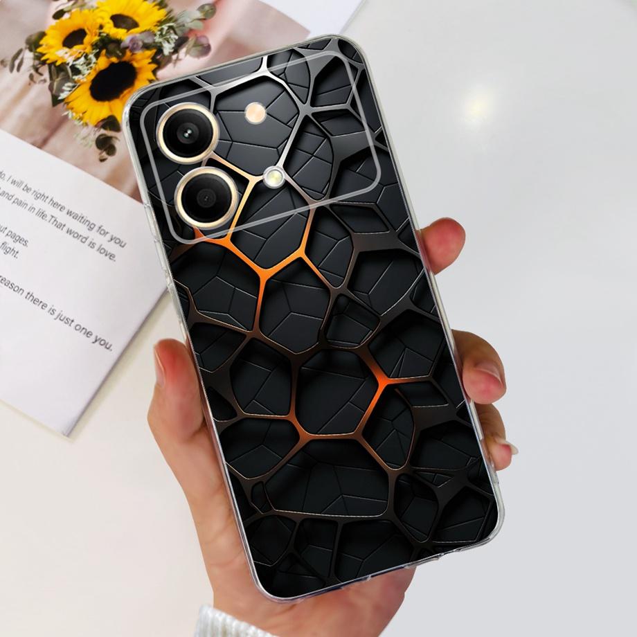 For Xiaomi Poco M6 Pro 4G 5G Poco X6 Pro X6 Neo Phone Case Clear Soft TPU Silicone Back Cover Cool Cartoon Girly Fashion Bumper