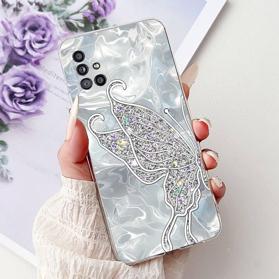 For Samsung Galaxy A71 A51 A31 Case A315F A515F A715F Cover Fashion Painted Soft Silicone Phone Cases For Samsung A51 5G Housing