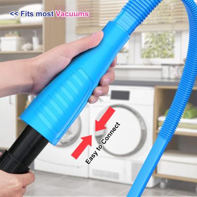Kit Pulizia Condotto Asciugatrice Spazzola per Lanugine Asciugatrice Facile da Usare Design Flessibile Spazzola Attacco Tubo Aspirapolvere Rimuovi Lanugine