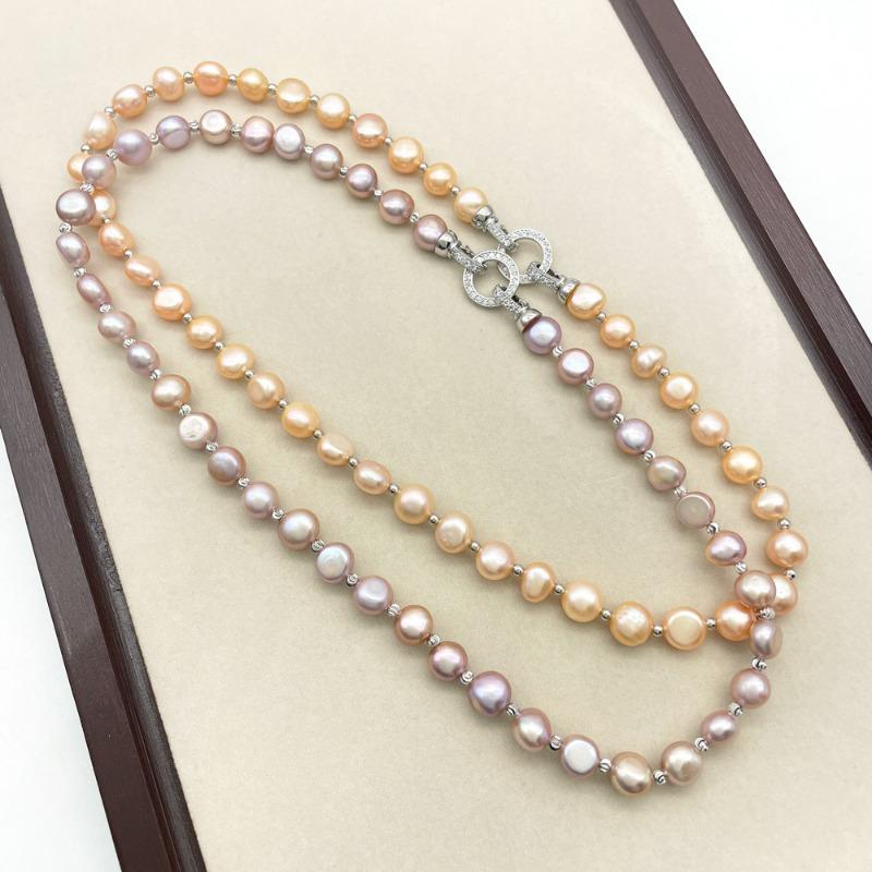 Meier Seedless freshwater pearl necklace - elegant, stylish, colorful, minimalist, and unique