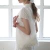 Lace Market Bag_White