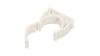Closed Bracket For Smooth Pipes Uz 25 White 68045 /100 Pcs./