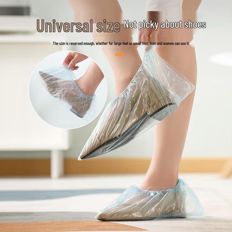 Chahua Thickened Disposable Shoe Covers (100-count)