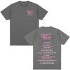 Rap Singer Omar Courtz Primera Musa Album Tour Tshirt 2026 Summer New Mens Womens Hiphop Fashion Casual Cotton Tshirt