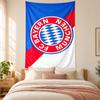 Tapestry FC Bayern Monachium wysokiej jakości do dekoracji salonu sypialni ścian akademika idealne jako dekoracja ścienna do sypialni lub prezent świąteczny