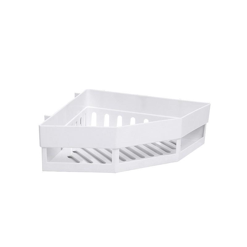 1 PCS/Bathroom Storage Rack Free Punch Corner Rack Bathroom Wash Rack Bathroom Seamless Wall Hanging MIT
