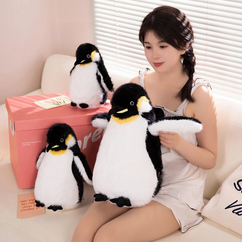 Kawaii Huggable Fat Penguin Plush Soft Giant Cute Toys Stuffed Animal Toys Baby Doll Kids Toy Birthday Gift For Children Girls