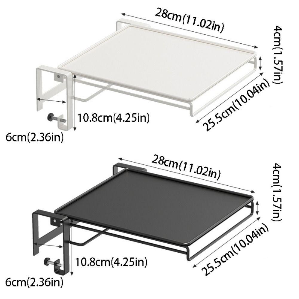 Foldable Design Cabinet Door Storage Rack With Towel Rack Door Mounted Countertop Storage Rack Countertop Cabinet