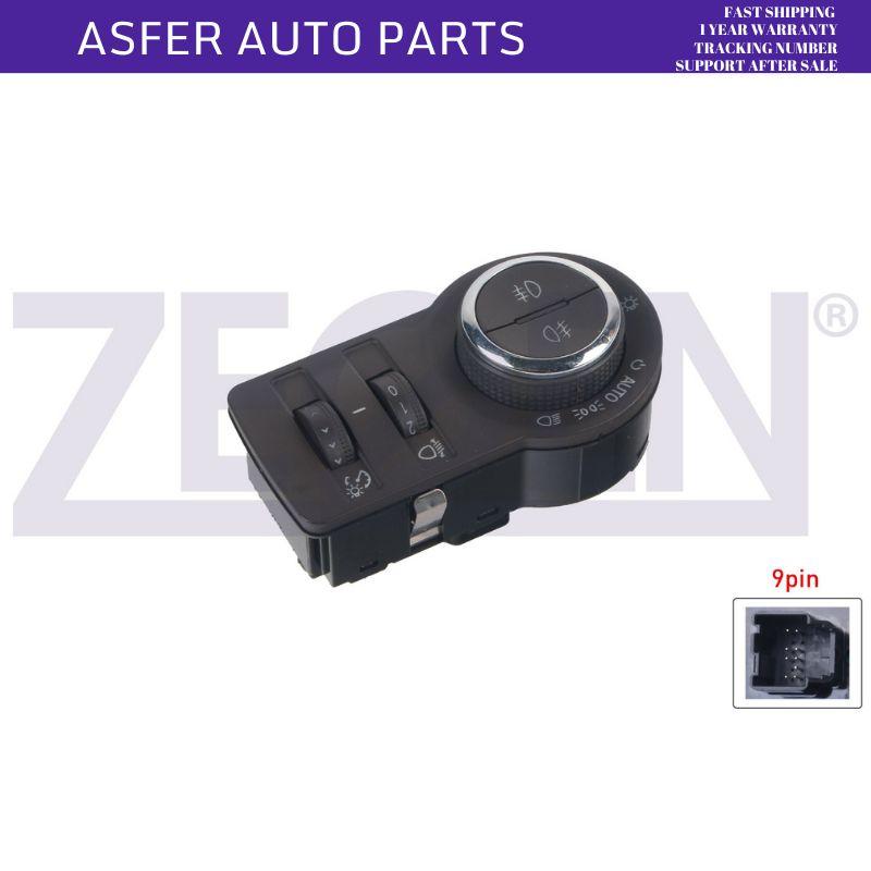 9-pinový spínač svetiel pre Astra J 2011-2020 Insignia A 2009-2017 Cruze 2008- OEM 23197917