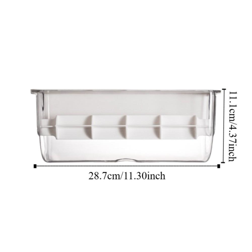 Creative Plastic Tissue Roll Holder Dustproof Transparent Wall Mounted Holder Multi-Purpose No-drill Storage Rack Hotel