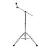 Straight and Boom Cymbal Stand Height and Angle Adjustable 22mm Tube Drum Cymbal Holder with Non Slip Base for Crash