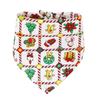 Christmas Triangle Pet Drool Towel,Santa Deer Cartoon Printed Dog Scarf Collar,Polyester Cat Bib,Dog Drool Towel | Pets Supplise