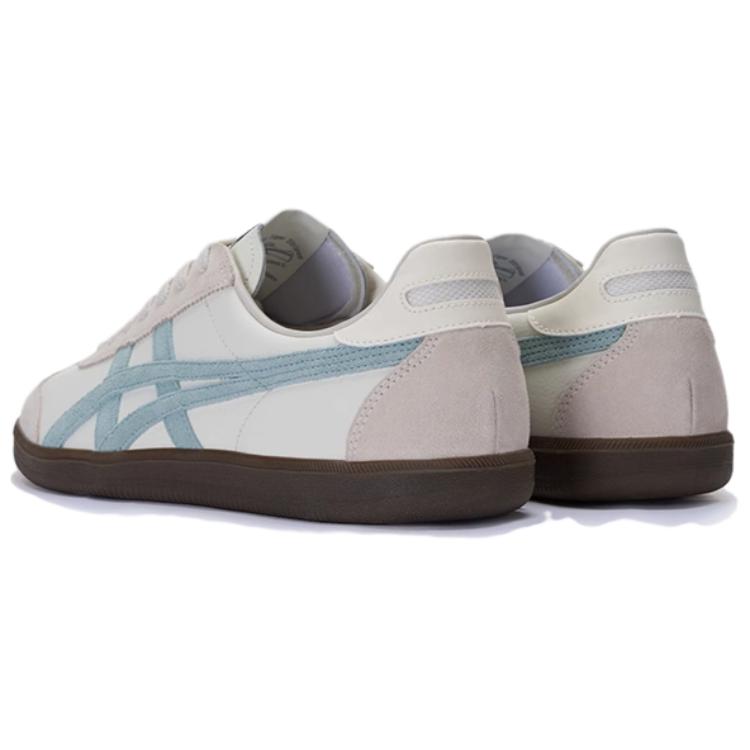 Onitsuka Tiger Tokuten Anti Slip Wear Resistant Low Top Casual Shoes Unisex White Light Green Sneakers 1183C086-104