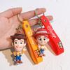 Disney Klíčenky Toy Story Woody Jessie a Buzz Rakeťák PVC Figurky Dekorační Hračky na Dětské Narozeninové Dorty a Tašky