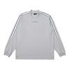 MALBON GOLF Mock Neck Middle Layer Gray (Man)
