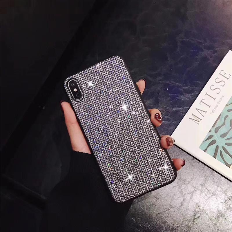 Geeignet für Samsung S22 Handyhülle A73 quadratische Glitzer-Pailletten-Anti-Drop-Hülle A33 modisches Außenhandelsmodell