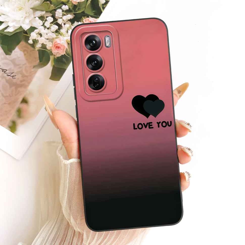 For Oppo Reno12 Pro 5G Case CPH2629 New Fashion Painted Cover Soft Phone Case For Oppo Reno 12 Reno12 Pro Back Cover Coque
