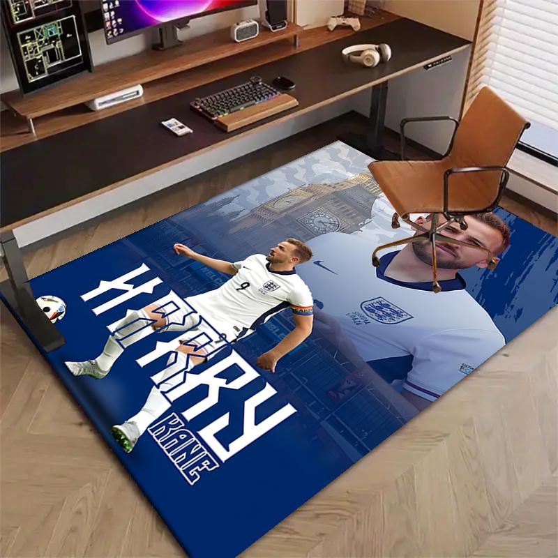 1pc Harry Kane3 Design Printed Area Rug Carpet for Bedroom Living Room Home Decor Rugs Mat Non Slip Mat Rug for Bedside