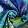 18 Colors 4Piece Marine Style Dolphin Waterproof Shower Curtain Set Anti-slip Mat Base Carpet Toilet Cover Pad Bathroom Kit