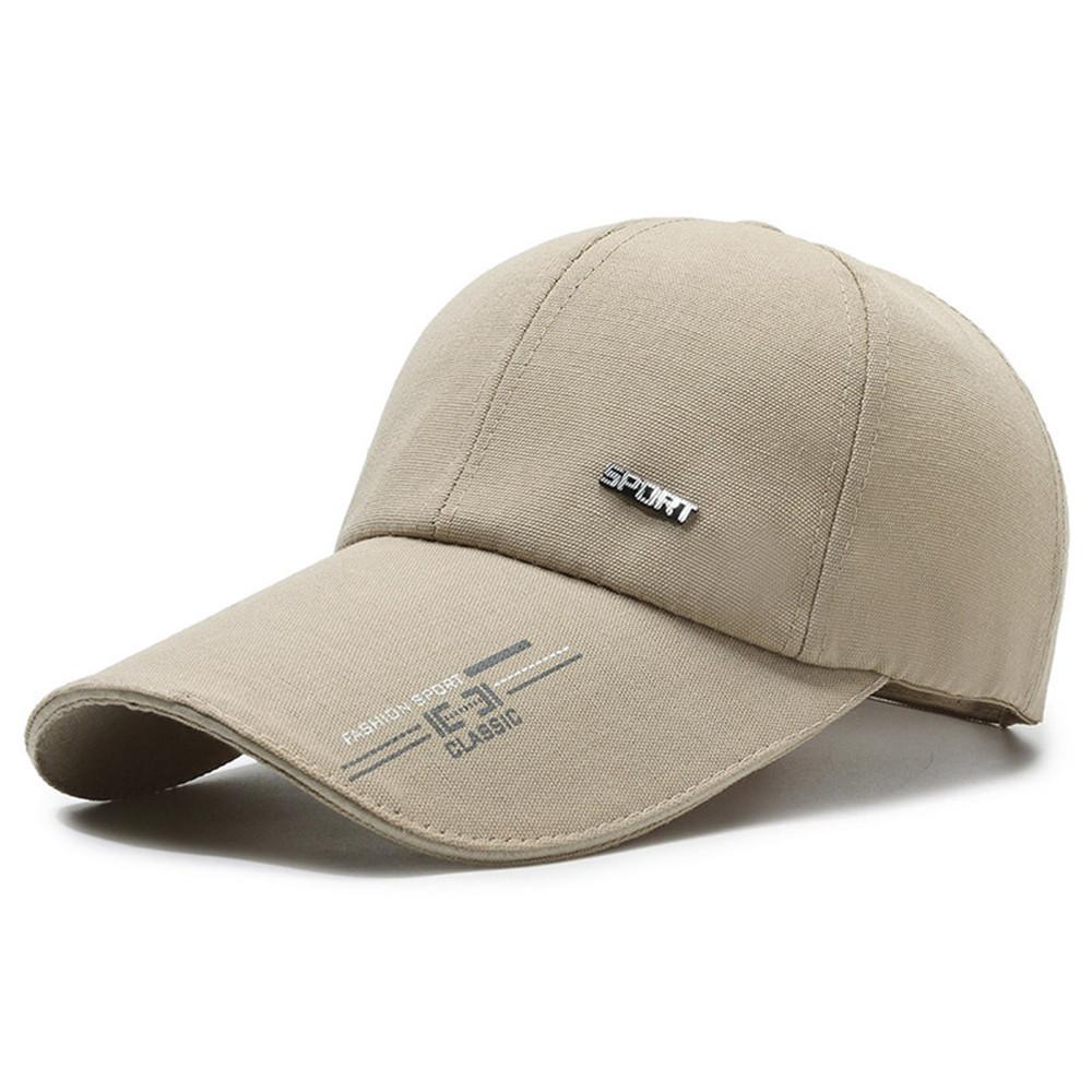 Long Hat Brim Outdoor Baseball Cap Men and Women Sun Protection Fashion Baseball Cap