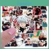 Eye-catching 50/100 Pcs Jujutsu Kaisen Waterproof Stickers For Luggage And Skateboards
