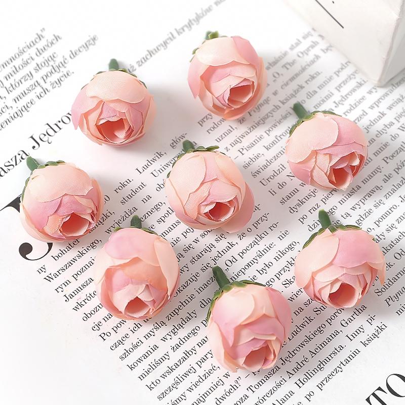 20/30 Stück Hochzeitsdekoration Rose Künstliche Blumen Seide Kunstblume für Heimzimmerdeko DIY Bastelgirlande Geschenk Tischaccessoire
