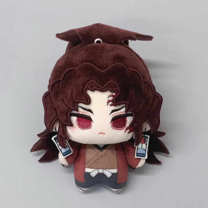 Nya Söta Demon Slayer Gosedjursmaskotar 10 cm Kimetsu No Yaiba Karaktärer Gosedjursdocka Nyckelringar Mjuka Gosedjur för Fans Ryggsäcksberlock Födelsedagspresent