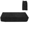 Housse de protection anti-poussière pour piano électronique, tissu de protection étanche à la poussière, produits ménagers(Noir