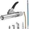 10000PSI Grease Guns Coupler with Easy To Lock Handle Fittings Coupler Quick Release Coupler for 1/8" NPT Grease Guns
