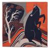 MiW Multi-Cloth - Horse Running In the Wind [1-04412-45-KON] Navy