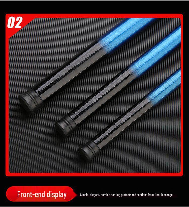 Ultra-Light, Ultra-Hard Short Stream Fishing Rod Set for Carp and Crucian Carp - Ideal for Beginners