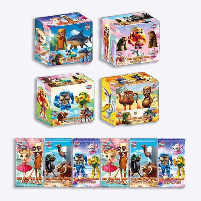 Italian Brainrot Cards Tralalero Tralala Tungtung Sahur Kids Party Favor Timeless Toy Sets Collectible Photos Present For Kids