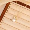 Fugitive Princess Pearl Bow Pendant Necklace - 2025 Light Luxury Clavicle Choker for Women.