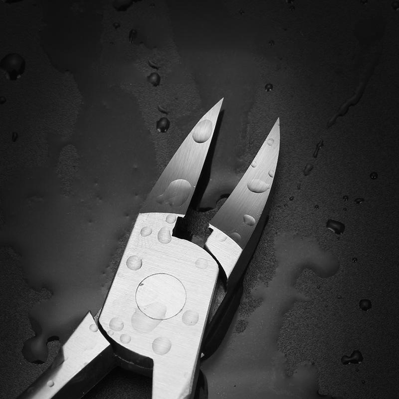 Zehennagelknipser entfernen abgestorbene Haut, Nagelkorrekturzangen, eingewachsene Zehennägel
