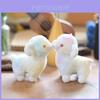 Adorable Fluffy Lamb Plush Keychain Soft Cotton Cute Sheep Bag Charm